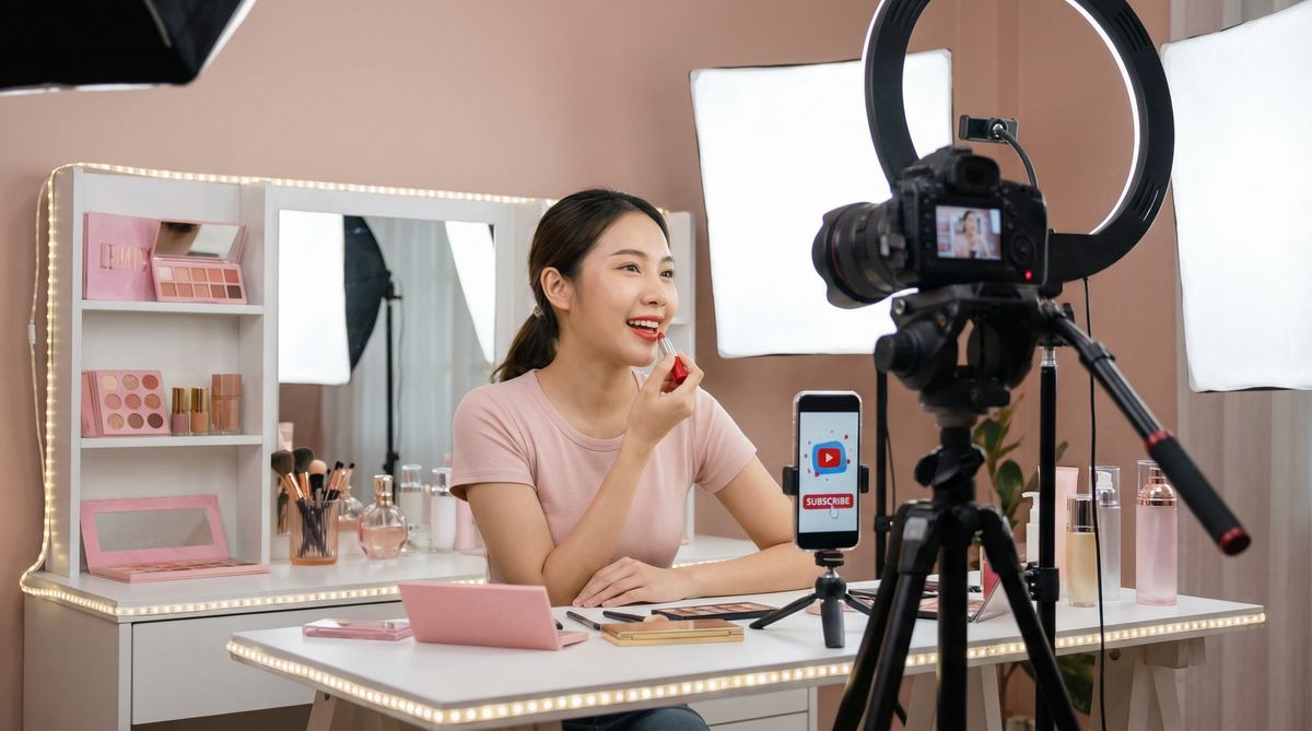 探花美妆视频教程